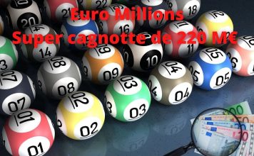 Jackpot historique Euro Millions de 220 millions d’euros Jackpot historique Euro Millions - 220 M€