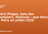 Paris Plages, bals des pompiers, festivals : que faire à Paris en juillet 2026 Paris Plages, bals des pompiers, festivals : que faire à Paris en juillet 2026