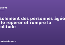 Isolement des personnes âgées : le repérer et rompre la solitude Isolement des personnes âgées : le repérer et rompre la solitude