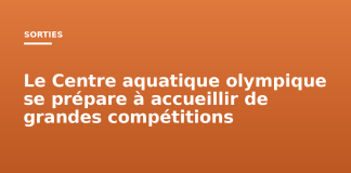 Le Centre aquatique olympique se prépare à accueillir de grandes compétitions Le Centre aquatique olympique se prépare à accueillir de grandes compétitions
