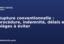 Rupture conventionnelle : procédure, indemnité, délais et pièges à éviter Rupture conventionnelle : procédure, indemnité, délais et pièges à éviter