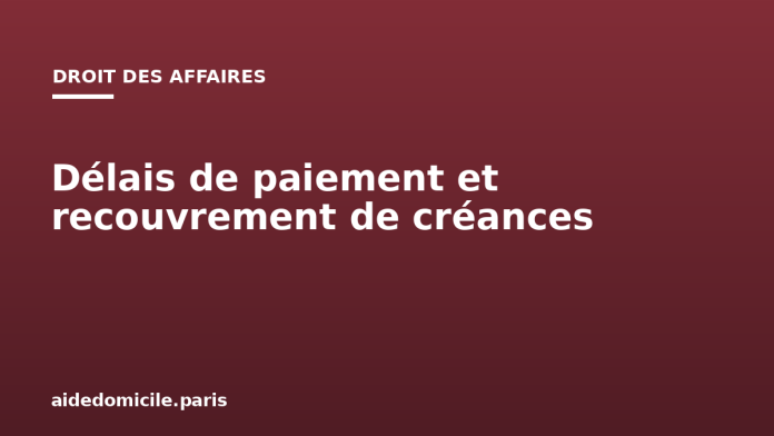 Délais de paiement