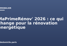 MaPrimeRénov’ 2026 : ce qui change pour la rénovation énergétique MaPrimeRénov' 2026 : ce qui change pour la rénovation énergétique