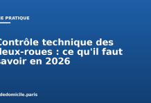 Contrôle technique des deux-roues : ce qu’il faut savoir en 2026 Contrôle technique des deux-roues : ce qu'il faut savoir en 2026