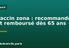 Zona : le vaccin Shingrix recommandé et remboursé pour tous les 65 ans et plus Illustration : vaccin contre le zona recommandé et remboursé dès 65 ans