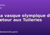 La vasque olympique de retour aux Tuileries : gratuite tous les soirs jusqu’au 14 septembre La vasque olympique de Paris 2024 de retour au jardin des Tuileries en 2026