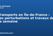 Transports en Île-de-France : les perturbations et travaux de la semaine Transports en Île de France : les perturbations et travaux de la semaine