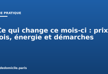 Ce qui change ce mois-ci : prix, lois, énergie et démarches Ce qui change ce mois ci : prix, lois, énergie et démarches