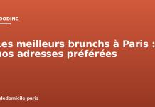 Les meilleurs brunchs à Paris : nos adresses préférées Les meilleurs brunchs à Paris : nos adresses préférées