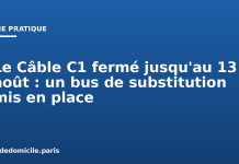 Le Câble C1 fermé jusqu’au 13 août : un bus de substitution mis en place Le Câble C1 fermé jusqu'au 13 août : un bus de substitution mis en place