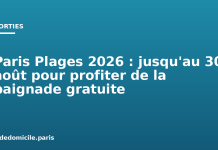 Paris Plages 2026 : jusqu’au 30 août pour profiter de la baignade gratuite Paris Plages 2026 : jusqu'au 30 août pour profiter de la baignade gratuite