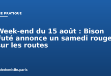 Week-end du 15 août : Bison Futé annonce un samedi rouge sur les routes Week-end du 15 août : Bison Futé annonce un samedi rouge sur les routes
