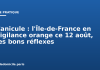 Canicule : l’Île-de-France en vigilance orange ce 12 août, les bons réflexes Canicule : l'Île-de-France en vigilance orange ce 12 août, les bons réflexes