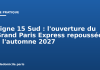 Ligne 15 Sud : l’ouverture du Grand Paris Express repoussée à l’automne 2027 Ligne 15 Sud : l'ouverture du Grand Paris Express repoussée à l'automne 2027