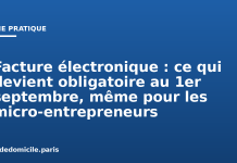 Facture électronique : ce qui devient obligatoire au 1er septembre, même pour les micro-entrepreneurs Facture électronique : ce qui devient obligatoire au 1er septembre, même pour les micro-entrepreneurs