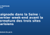 Baignade dans la Seine : dernier week-end avant la fermeture des trois sites parisiens Baignade dans la Seine : dernier week-end avant la fermeture des trois sites parisiens