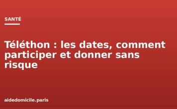 Téléthon : les dates, comment participer et donner sans risque Téléthon : les dates, comment participer et donner sans risque