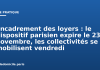 Encadrement des loyers : le dispositif parisien expire le 23 novembre, les collectivités se mobilisent vendredi Encadrement des loyers : le dispositif parisien expire le 23 novembre, les collectivités se mobilisent vendredi