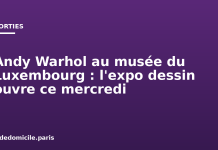 Andy Warhol au musée du Luxembourg : l’expo dessin ouvre ce mercredi Andy Warhol au musée du Luxembourg : l'expo dessin ouvre ce mercredi