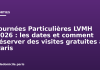 Journées Particulières LVMH 2026 : les dates et comment réserver des visites gratuites à Paris Journées Particulières LVMH 2026 : les dates et comment réserver des visites gratuites à Paris