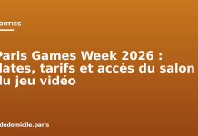 Paris Games Week 2026 : dates, tarifs et accès du salon du jeu vidéo Paris Games Week 2026 : dates, tarifs et accès du salon du jeu vidéo