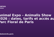Animal Expo – Animalis Show 2026 : dates, tarifs et accès au Parc Floral de Paris Animal Expo – Animalis Show 2026 : dates, tarifs et accès au Parc Floral de Paris