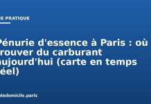 Pénurie d’essence à Paris : où trouver du carburant aujourd’hui (carte en temps réel) Pénurie d'essence à Paris : où trouver du carburant aujourd'hui (carte en temps réel)