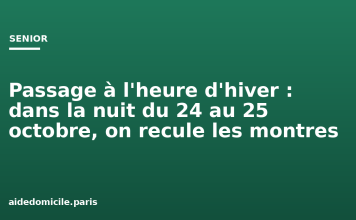 Passage à l’heure d’hiver : dans la nuit du 24 au 25 octobre, on recule les montres Passage à l'heure d'hiver : dans la nuit du 24 au 25 octobre, on recule les montres