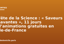 Fête de la Science : « Saveurs savantes », 11 jours d’animations gratuites en Île-de-France Fête de la Science : « Saveurs savantes », 11 jours d’animations gratuites en Île-de-France
