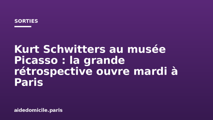 Kurt Schwitters au musée Picasso : la grande rétrospective ouvre mardi à Paris