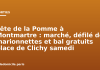 Fête de la Pomme à Montmartre : marché, défilé de marionnettes et bal gratuits place de Clichy samedi Fête de la Pomme à Montmartre : marché, défilé de marionnettes et bal gratuits place de Clichy samedi