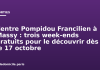 Centre Pompidou Francilien à Massy : trois week-ends gratuits pour le découvrir dès le 17 octobre Centre Pompidou Francilien à Massy : trois week-ends gratuits pour le découvrir dès le 17 octobre